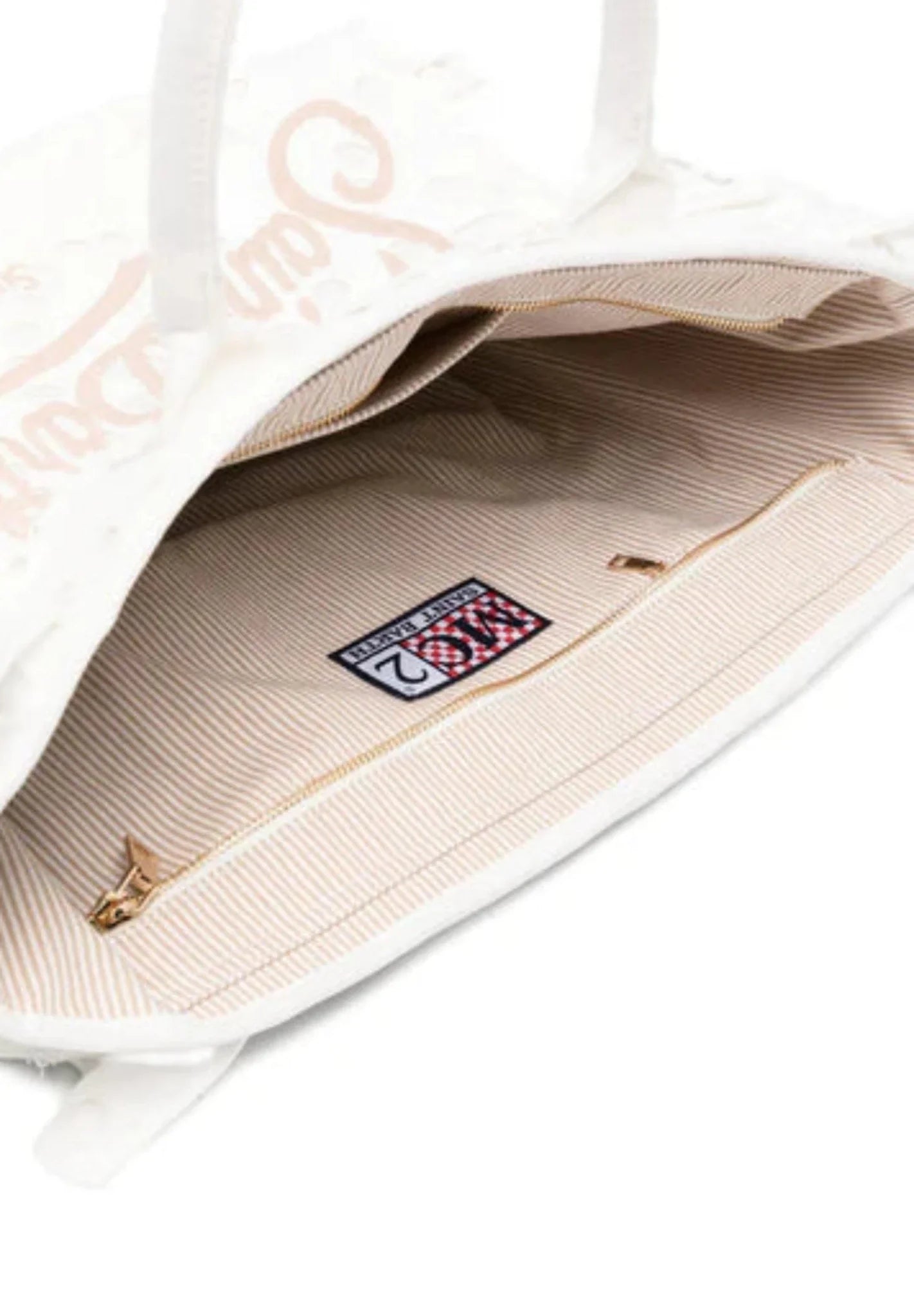 Borsa Vanity in pizzo sangallo bianco