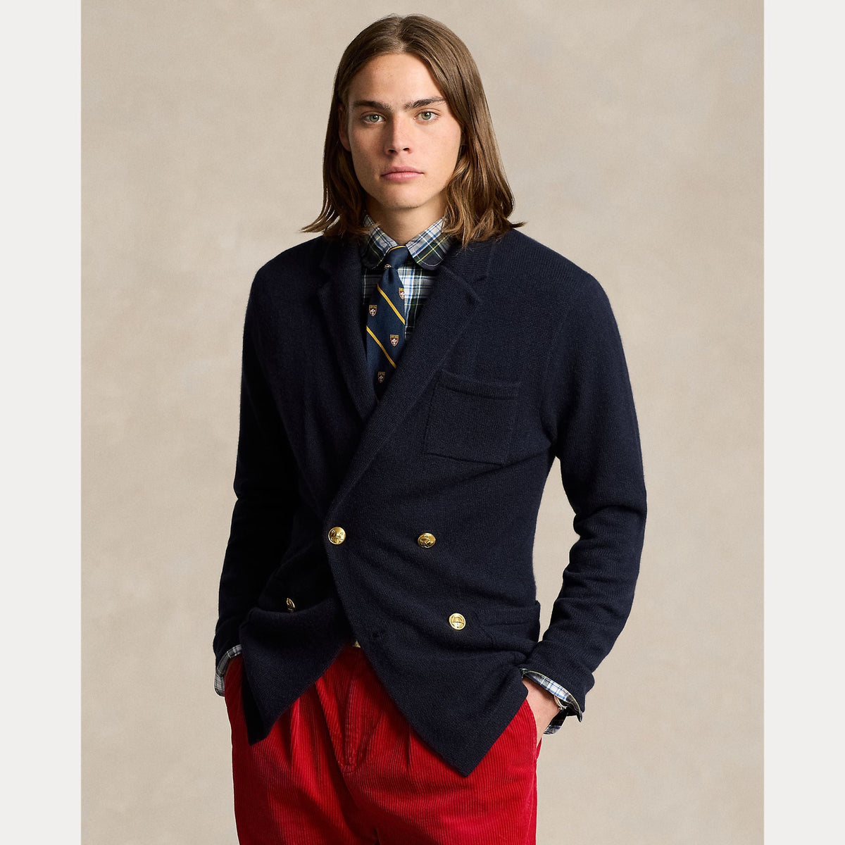 CASHMERE BLAZER CARDIGAN – Accessorio premium elegante