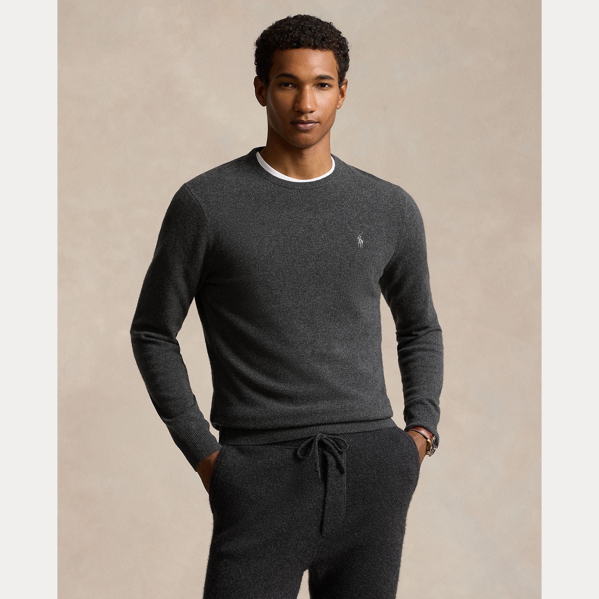 WOOL CREWNECK SWEATER – Accessorio premium elegante