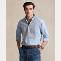 CLASSIC FIT END-ON-END BIB SHIRT – Accessorio premium elegante