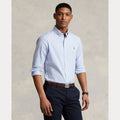 CUSTOM FIT STRIPED STRETCH OXFORD SHIRT – Accessorio premium elegante