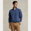 DOUBLE-KNIT QUARTER-ZIP PULLOVER – Accessorio premium elegante